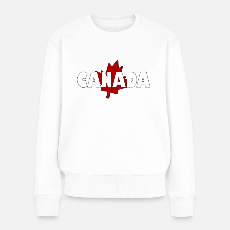 Canada - Pull Premium bio Femme - blanc