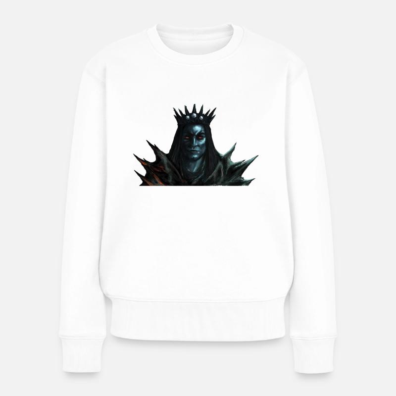 Morgoth Melkor - Frauen Premium Bio Pullover - Weiß