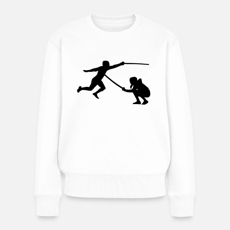 Escrime - Pull Premium bio Femme - blanc