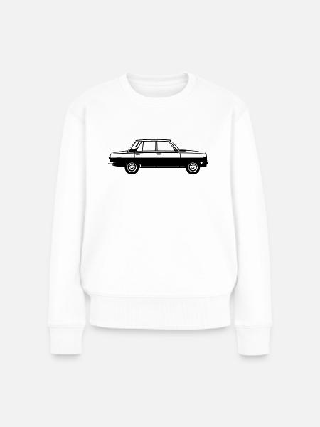 Wartburg 353 - Frauen Premium Bio Pullover - Weiß