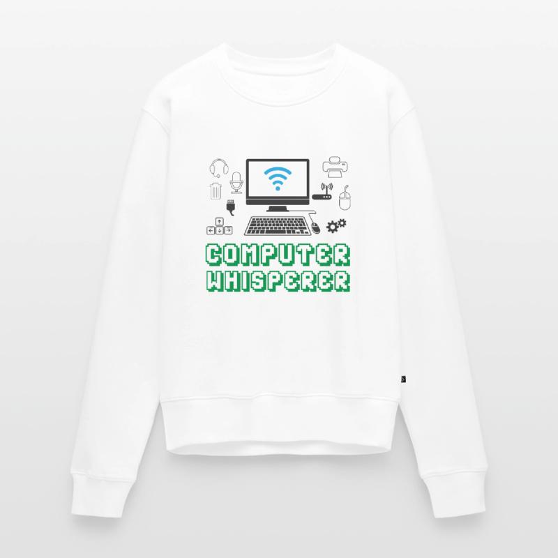 Computer Flüsterer - IT Support PC Frauen Premium Bio Pullover