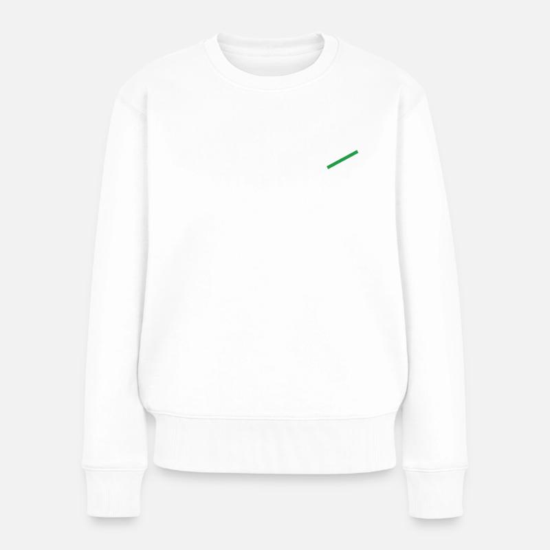 Wähle dein Linux weise! - Betriebssystem - Frauen Premium Bio Pullover - Weiß