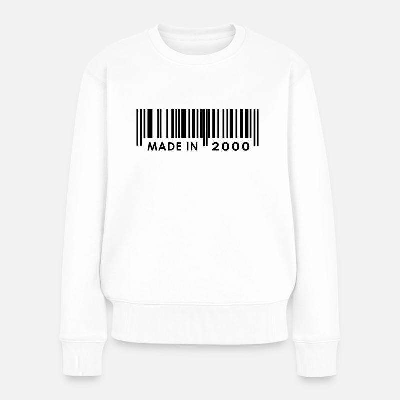 Birthday 2000 - Women's Premium Organic Jumper - white