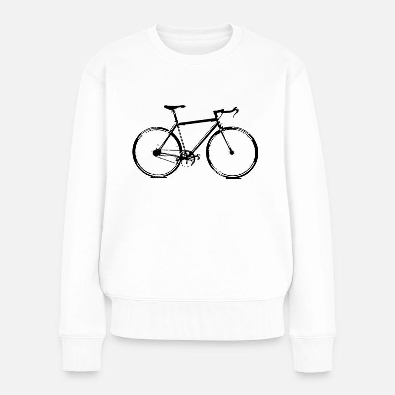 vélo - Pull Premium bio Femme - blanc