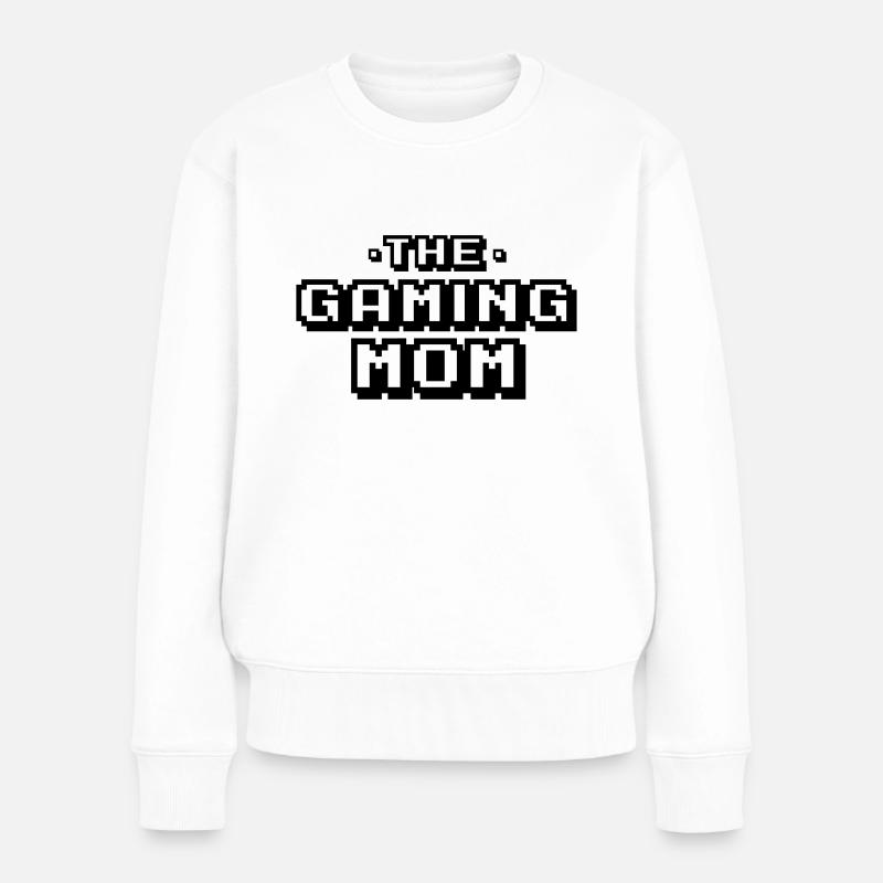 Gaming Mom Gift Gamer - Pull Premium bio Femme - blanc