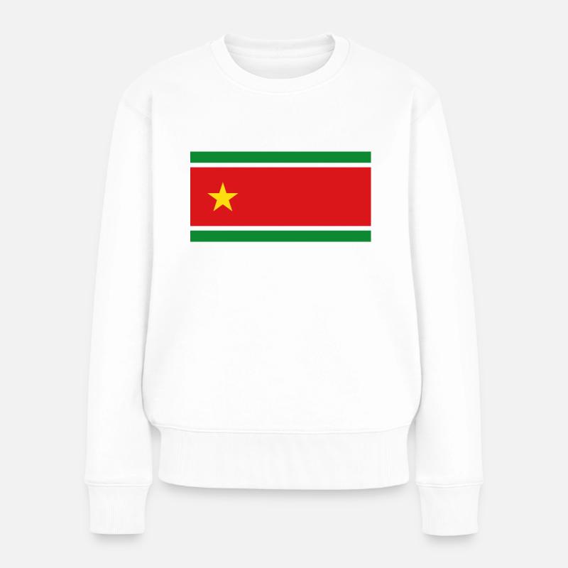 Guadeloupe - Pull Premium bio Femme - blanc