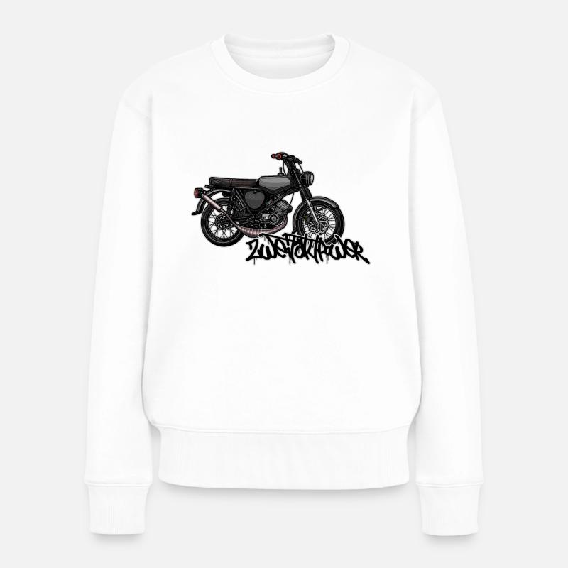 S51 // Tuning // Illustration - Frauen Premium Bio Pullover - Weiß