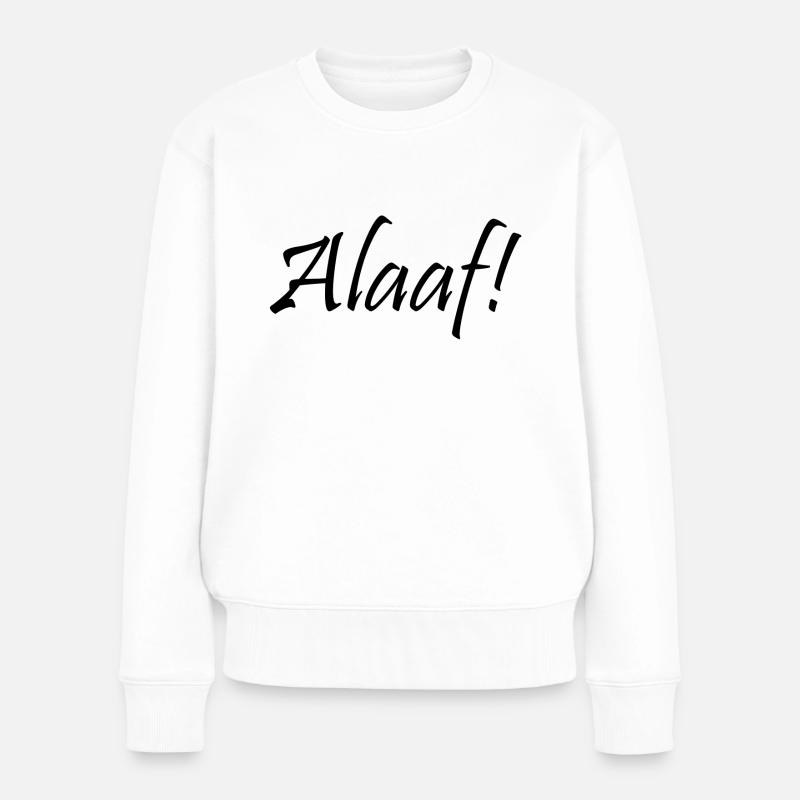 Alaaf! - Frauen Premium Bio Pullover - Weiß