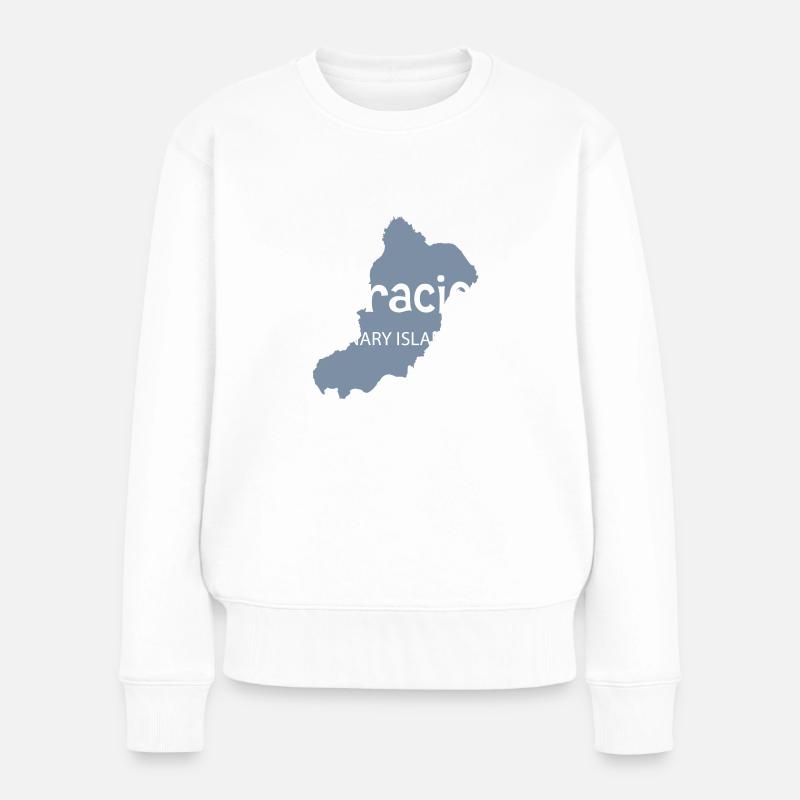 La Graciosa CANARY ISLANDS Canaries - Pull Premium bio Femme - blanc