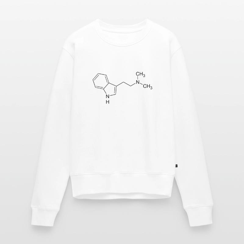 DMT dimethyltryptamine structural formula Women's Premium Organic Jumper