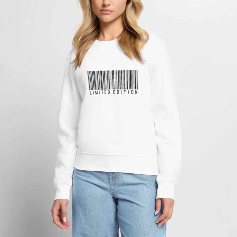 EDITION LIMITÉE - CODE-BARRES - STRICHCODE - SCANNER Pull Premium bio Femme