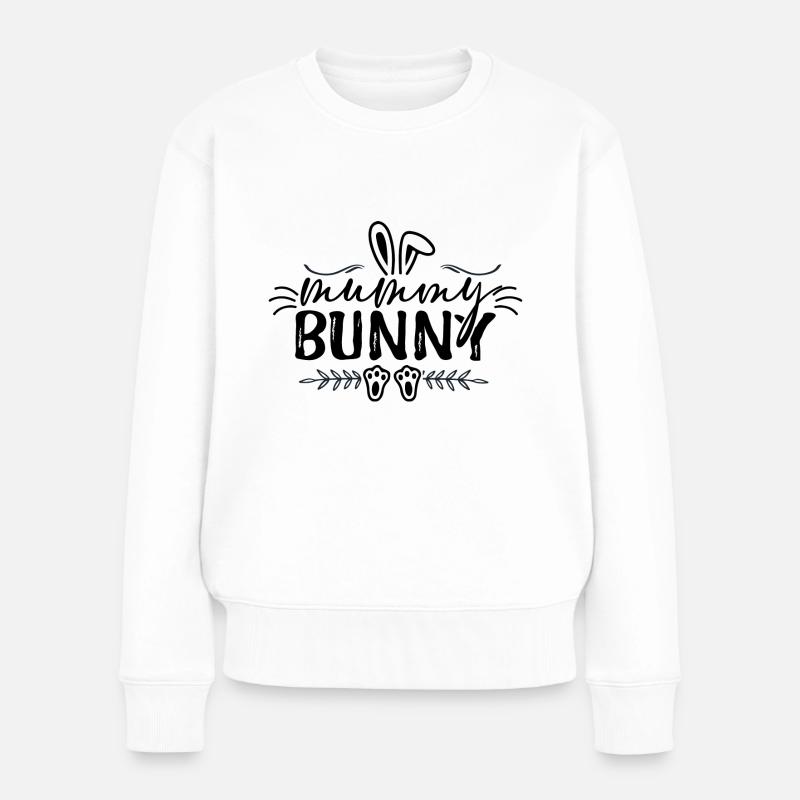 Maman lapin - Pull Premium bio Femme - blanc