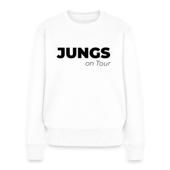 Jungs on Tour - Frauen Premium Bio Pullover - Weiß - Vorne - Julia (174cm)