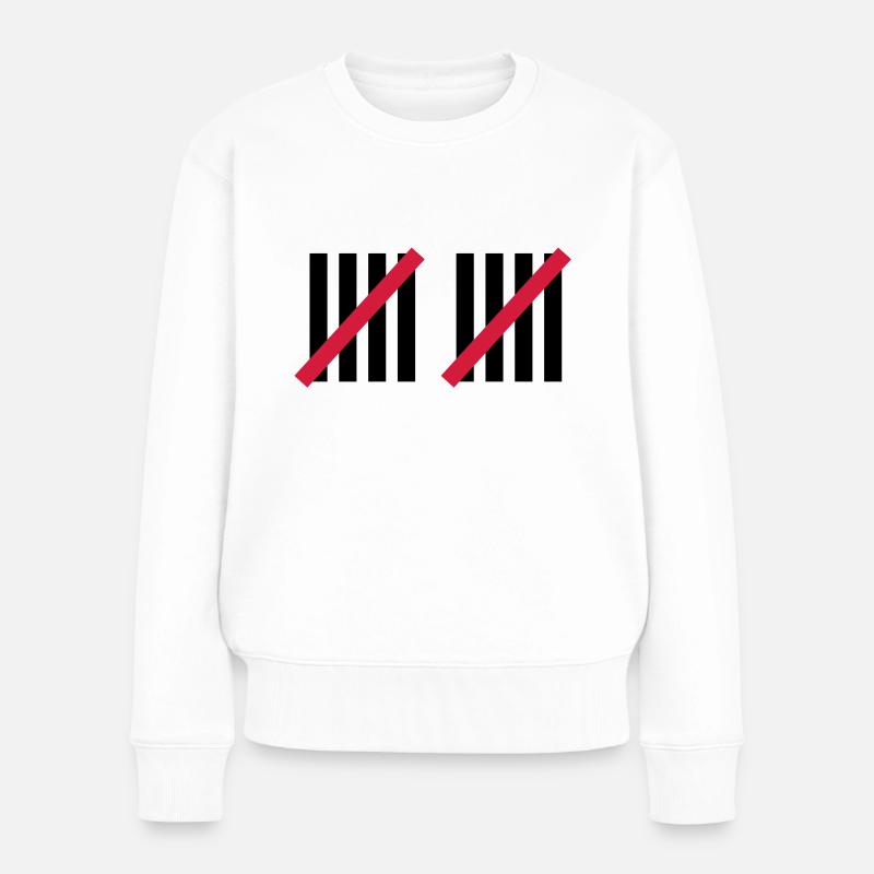 10 Anniversaire - Pull Premium bio Femme - blanc