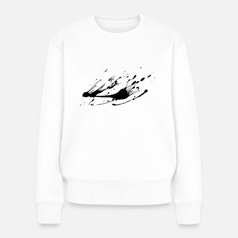 Splish Splash - Frauen Premium Bio Pullover - Weiß