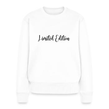 Edition Limitée 1965 - Anniversaire 1965 Changement de Couleur - Pull Premium bio Femme - blanc - Devant - Julia (174cm)