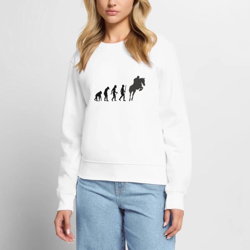 Cavalier d’obstacles Evolution Pull Premium bio Femme