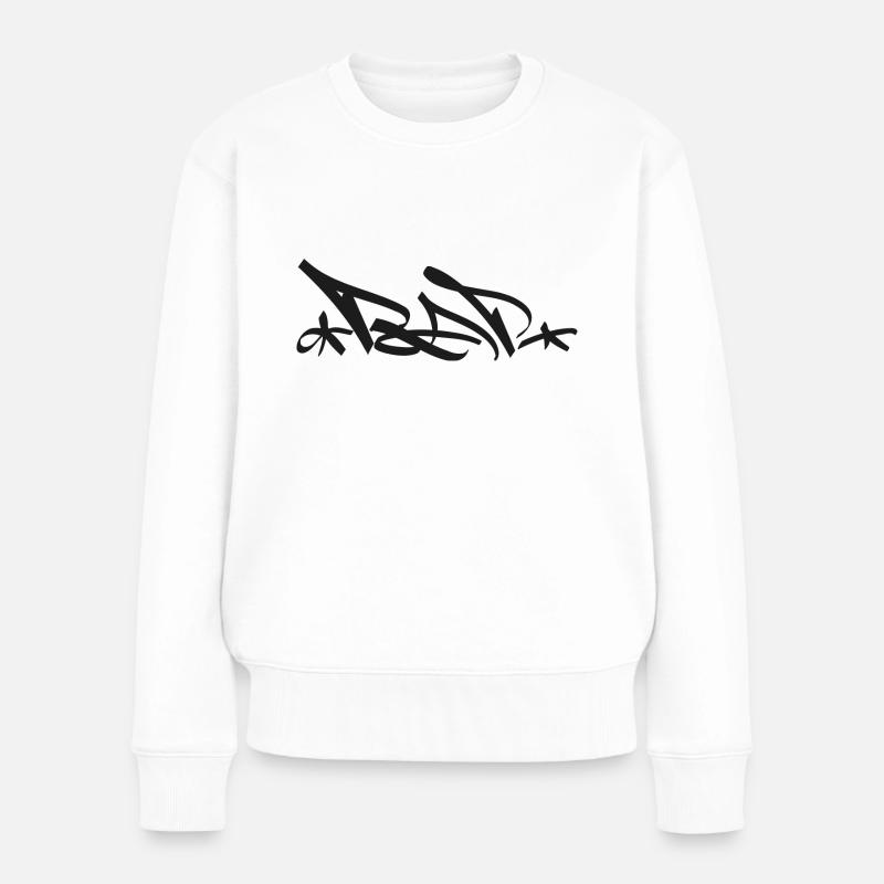 Rap - Women's Premium Organic Jumper - white