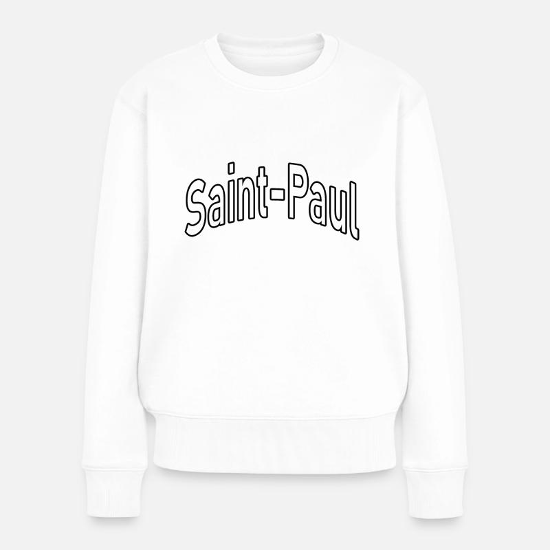 Saint Paul - Pull Premium bio Femme - blanc
