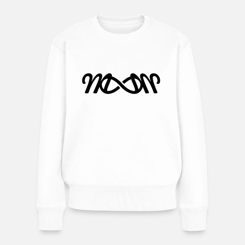 momforever - Frauen Premium Bio Pullover - Weiß