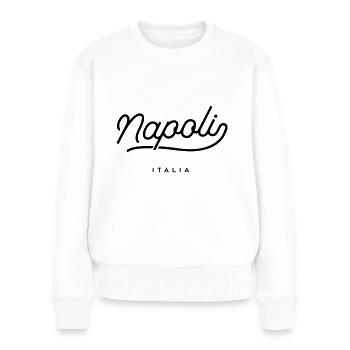 Napoli - Italia - Pull Premium bio Femme - blanc - Devant - Julia (174cm)