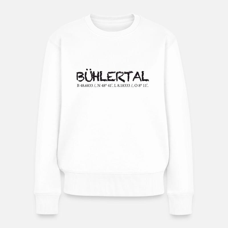BT - Frauen Premium Bio Pullover - Weiß