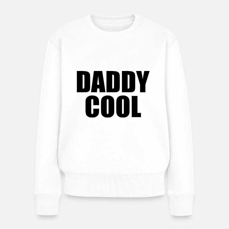 Daddy cool - Pull Premium bio Femme - blanc