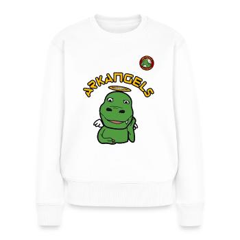 ArkAngels Mhmh | Ark Survival Ascended - Women's Premium Organic Jumper - white - Front - Julia (174cm)