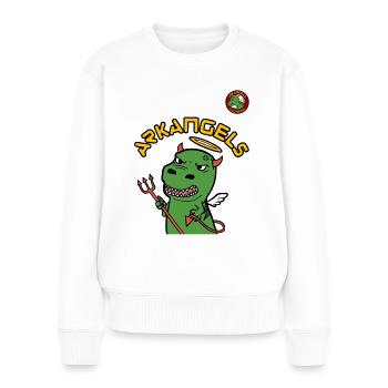 ArkAngels Devil | Ark Survival Ascended - Women's Premium Organic Jumper - white - Front - Julia (174cm)