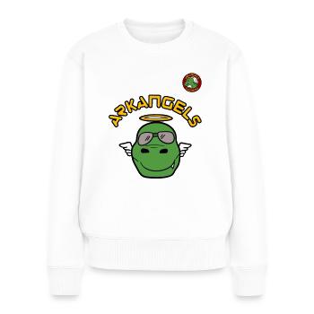 ArkAngels Cool | Ark Survival Ascended - Women's Premium Organic Jumper - white - Front - Julia (174cm)