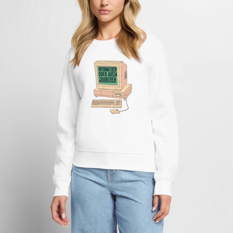 informatiker Informatik Computer Programmierer Frauen Premium Bio Pullover