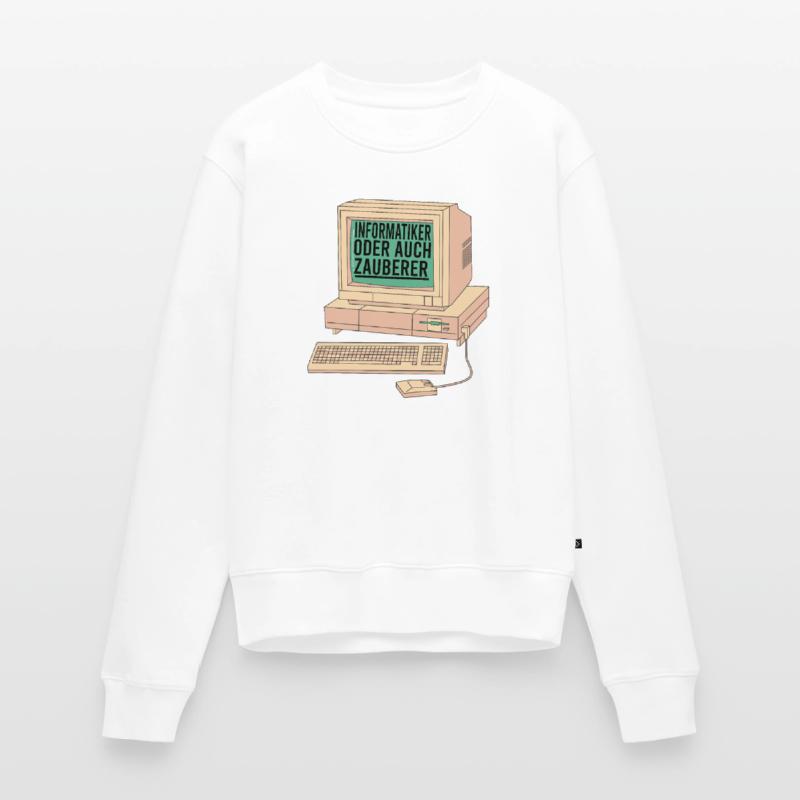 informatiker Informatik Computer Programmierer Frauen Premium Bio Pullover
