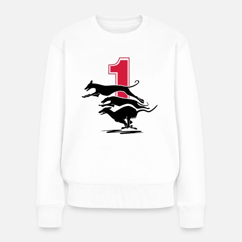 NR. 1 - Frauen Premium Bio Pullover - Weiß