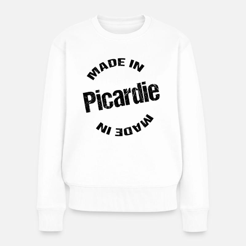 made in picardie - Pull Premium bio Femme - blanc