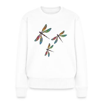 Wichtig - Frauen Premium Bio Pullover - Weiß - Vorne - Julia (174cm)