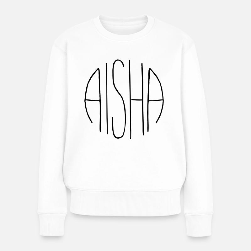 Aisha - Pull Premium bio Femme - blanc