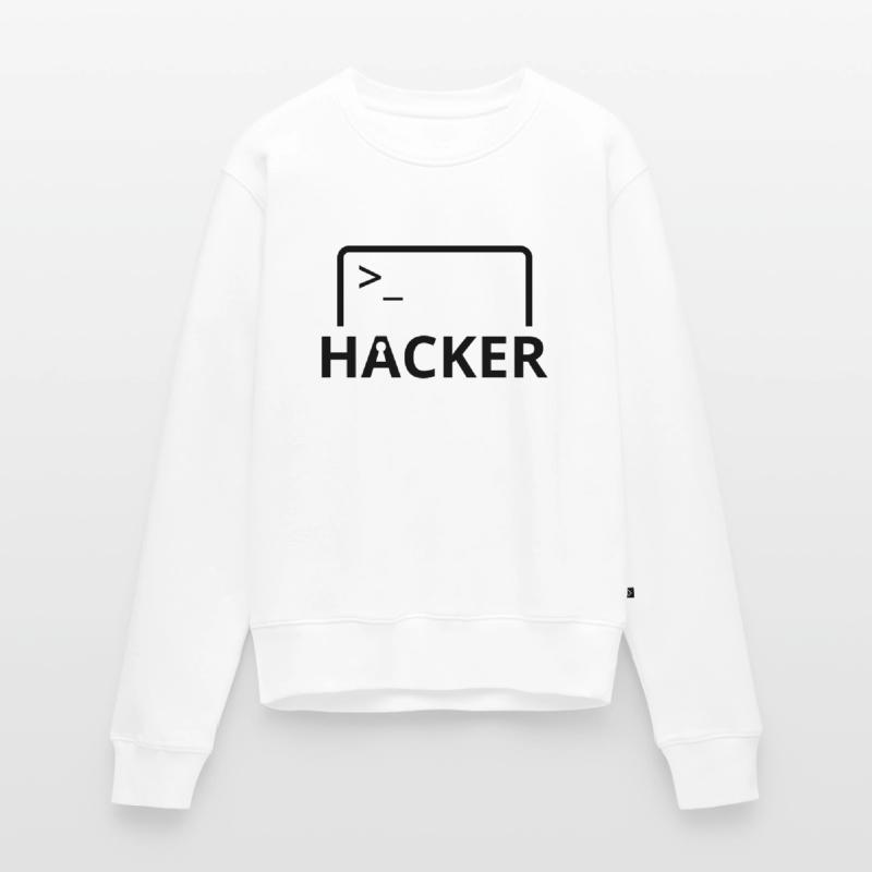 Hacker programmeur informatique Pull Premium bio Femme