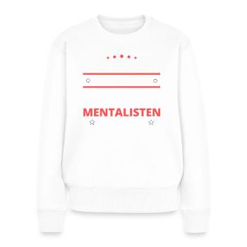 Mentalisten Geschenk - zwei Arten von... Design - Frauen Premium Bio Pullover - Weiß - Vorne - Julia (174cm)