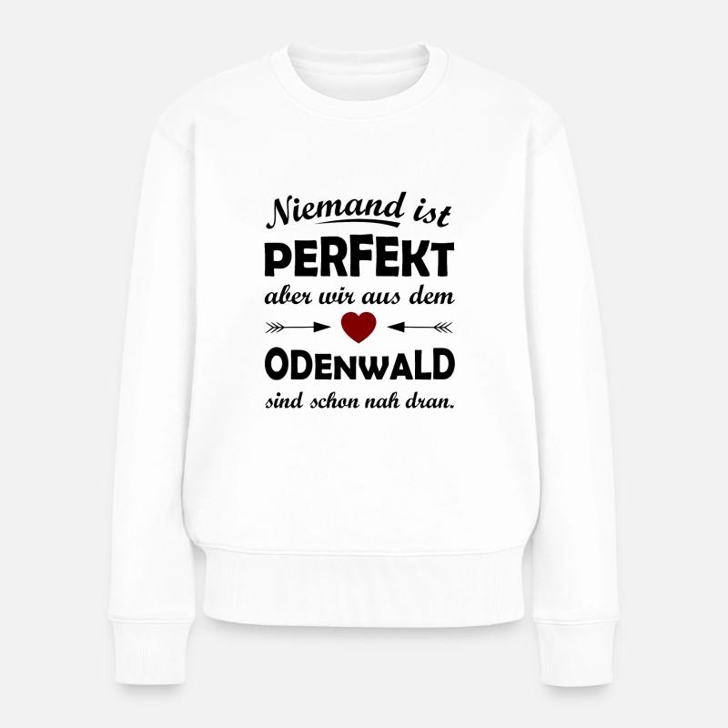 Die tollen Odenwälder - Frauen Premium Bio Pullover - Weiß