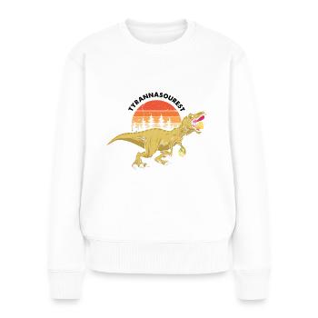 Lemonade Zitrone Limonade Limonaden Stand Design - Frauen Premium Bio Pullover - Weiß - Vorne - Julia (174cm)