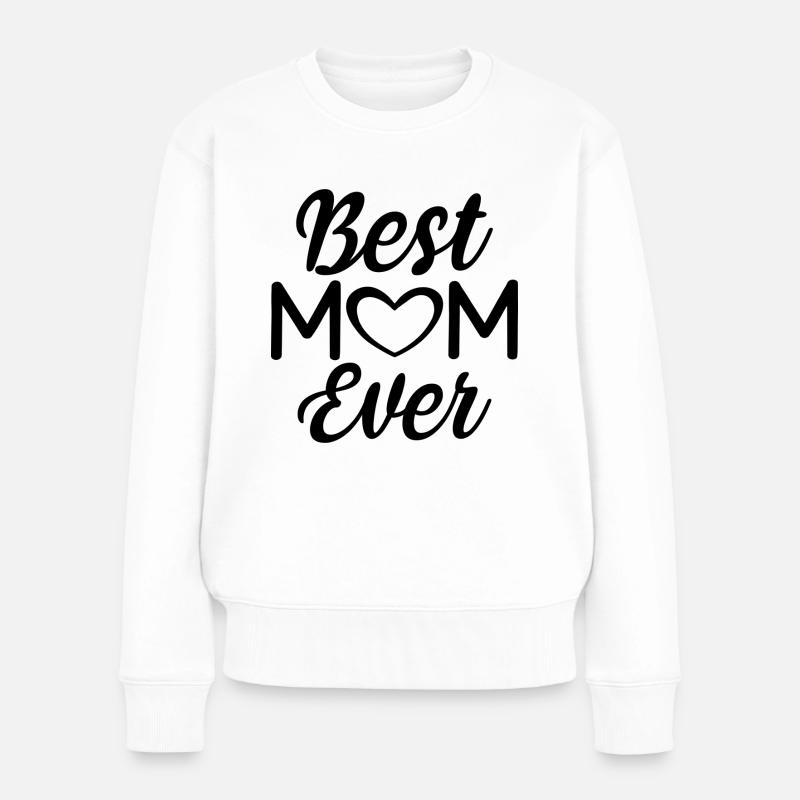 Meilleure maman - Pull Premium bio Femme - blanc