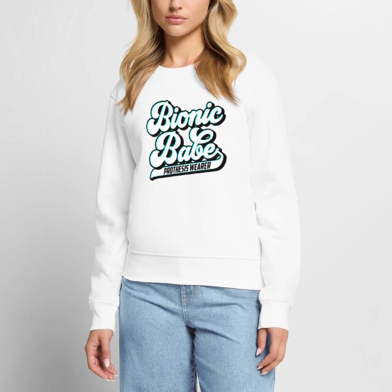 Bionic Babe | Prosthesis | Colors can be changed Women's Premium Organic Jumper