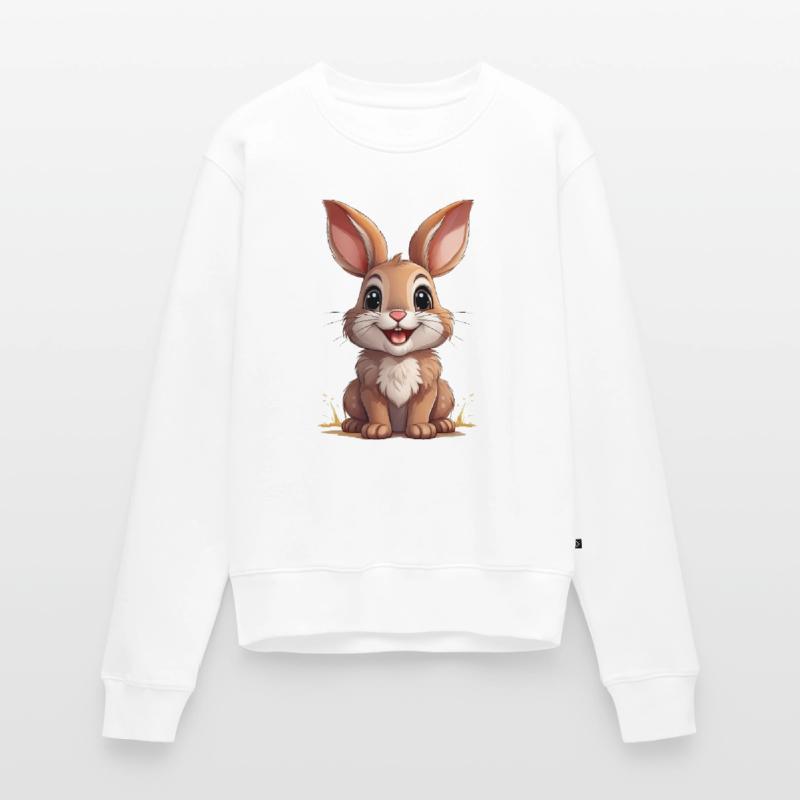 Rabbit or Easter Bunny Women's Premium Organic Jumper