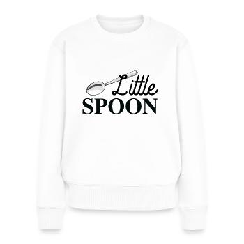 Big Spoon And Little Spoon - Women's Premium Organic Jumper - white - Front - Julia (174cm)