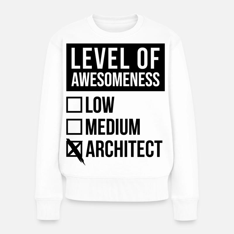 architecte - Pull Premium bio Femme - blanc
