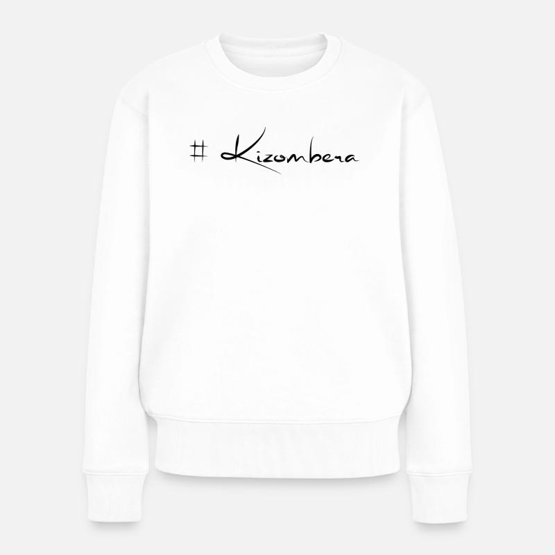 Kizomba Kizombera - Frauen Premium Bio Pullover - Weiß