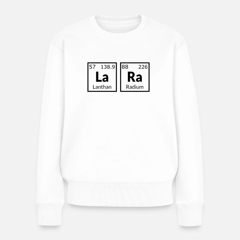 Lara white shirt - Frauen Premium Bio Pullover - Weiß