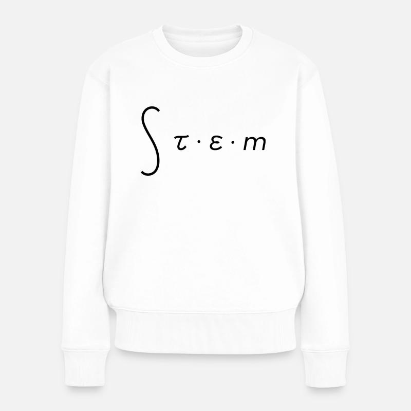 STAMM - Frauen Premium Bio Pullover - Weiß