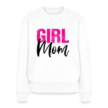 Fille Maman Fille Mère Maman - Pull Premium bio Femme - blanc - Devant - Julia (174cm)