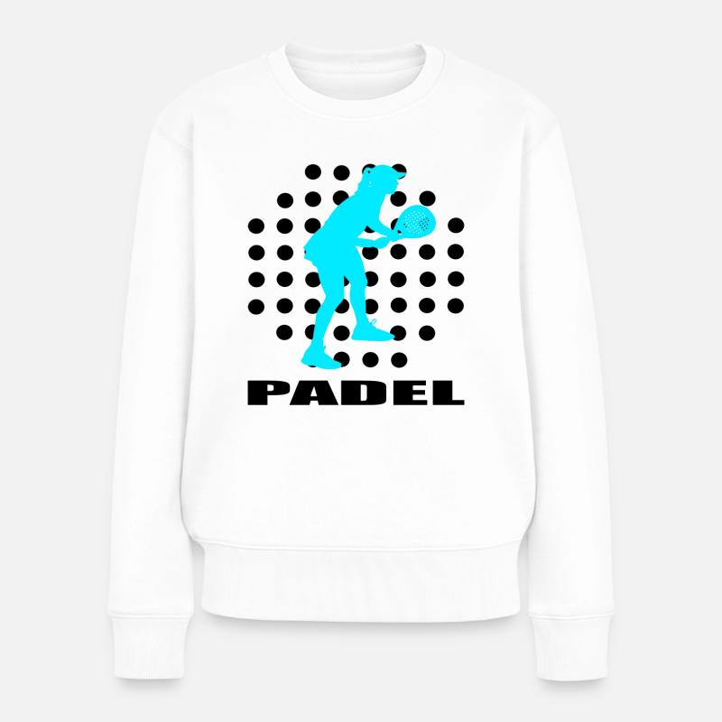 Padel - Pull Premium bio Femme - blanc
